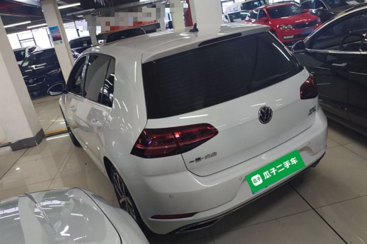 Used Volkswagen Golf 2019 280TSI DSG Luxury Version China VI Standard Rear Left 45 Deg