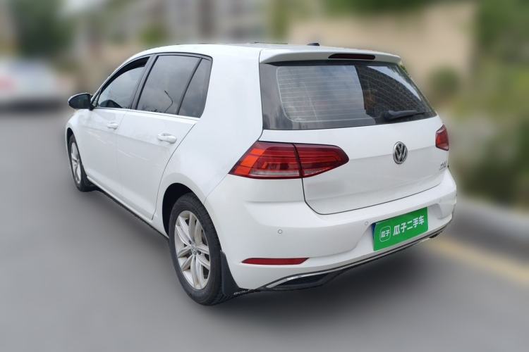 Used Volkswagen Golf 2019 280TSI DSG Comfort Version China VI Standard Rear Left 45 Deg