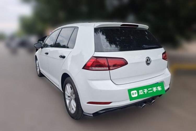 Used Volkswagen Golf 2019 200TSI DSG Comfort Version China VI Standard Rear Left 45 Deg
