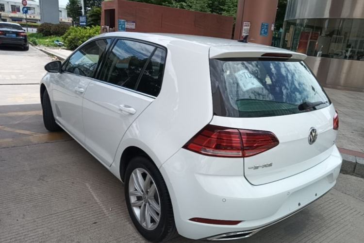 Used Volkswagen Golf 2019 280TSI DSG Comfort Version China VI Standard Rear Left 45 Deg