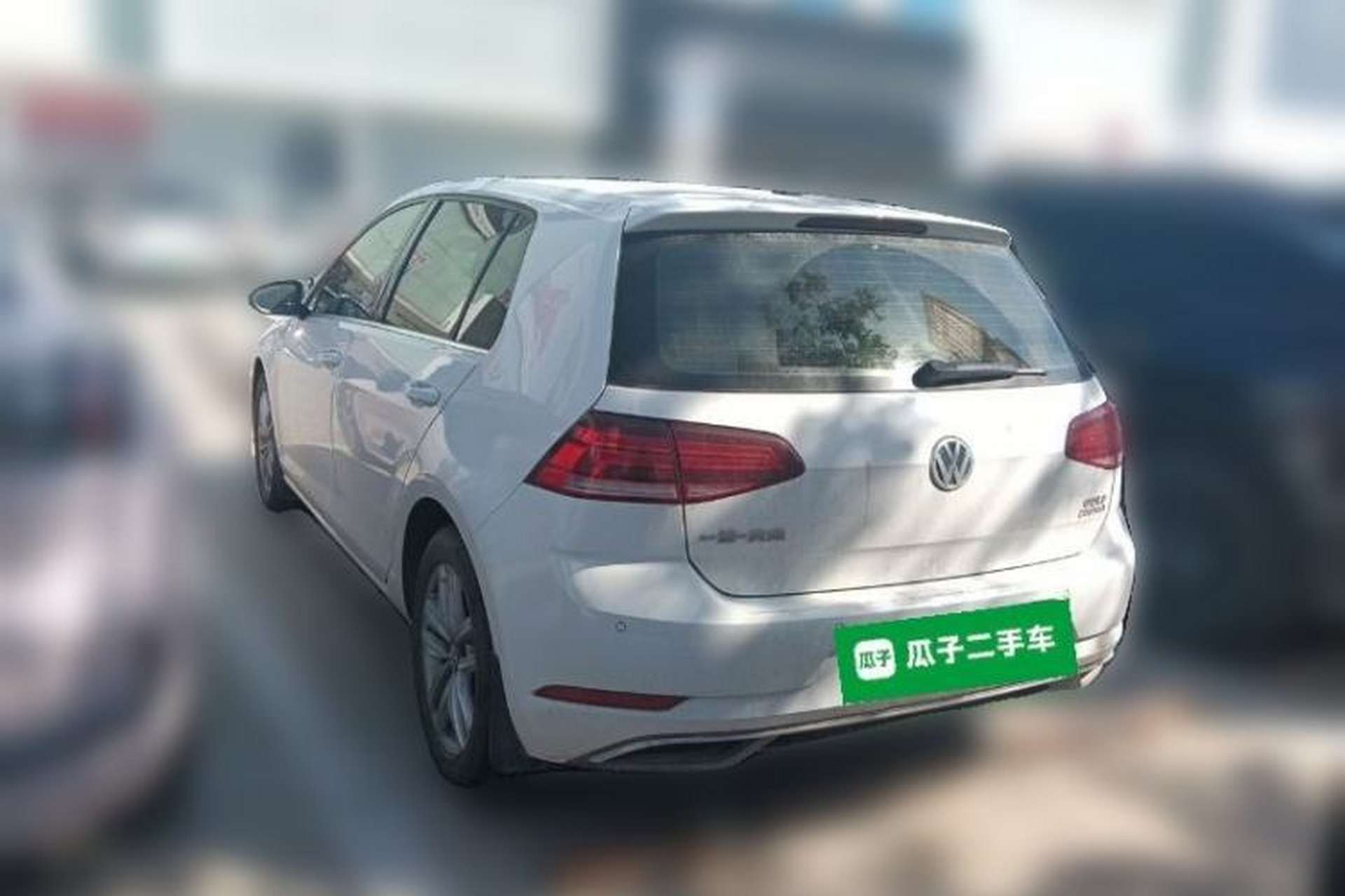 Used Volkswagen Golf 2019 280TSI DSG Comfort Version China VI Standard Rear Left 45 Deg
