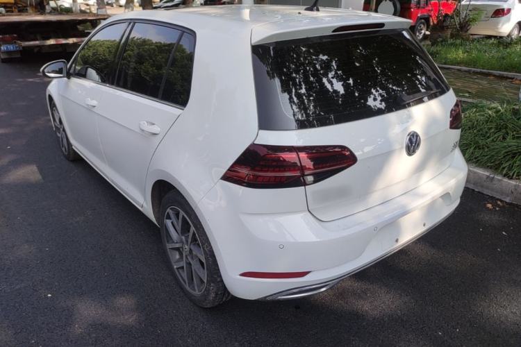 Used Volkswagen Golf 2019 280TSI DSG Luxury Version China VI Standard Rear Left 45 Deg