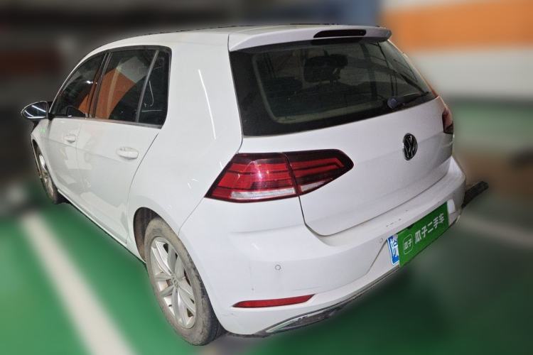 Used Volkswagen Golf 2019 280TSI DSG Comfort Version China V Standard Rear Left 45 Deg