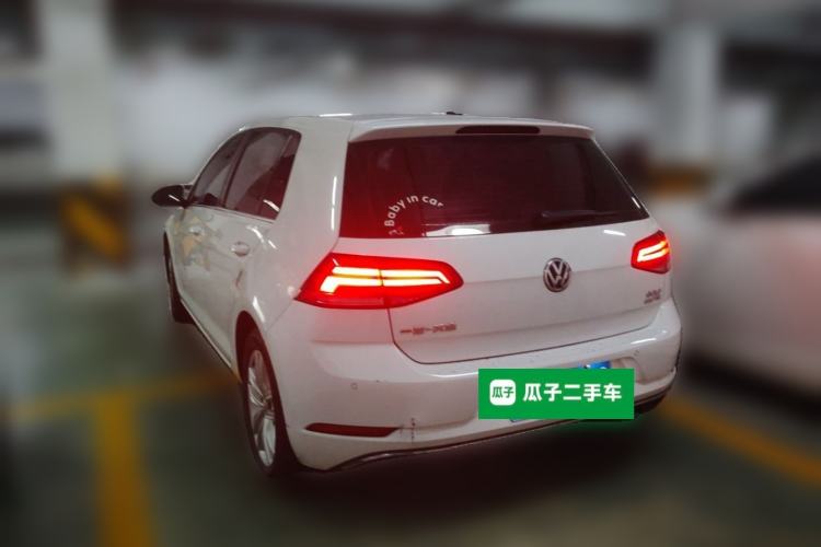 Used Volkswagen Golf 2019 280TSI DSG Comfort Version China V Standard Rear Left 45 Deg