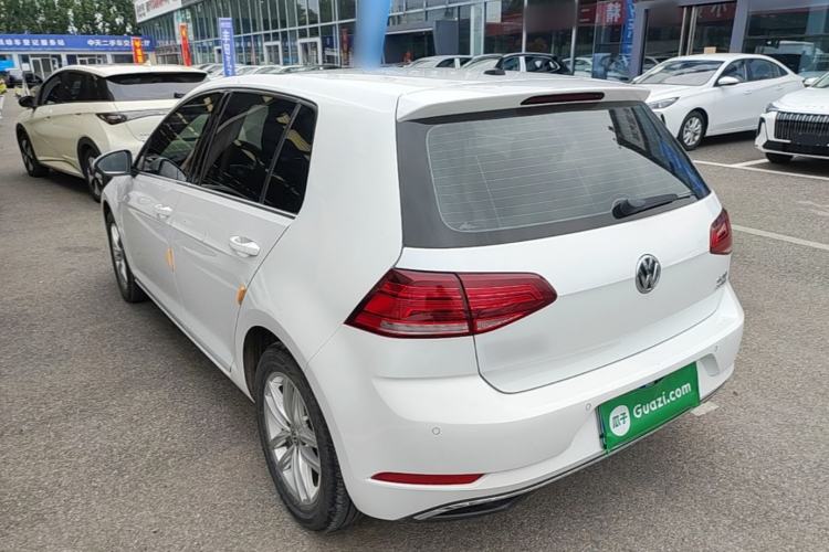 Used Volkswagen Golf 2019 280TSI DSG Comfort Version China VI Standard Rear Left 45 Deg
