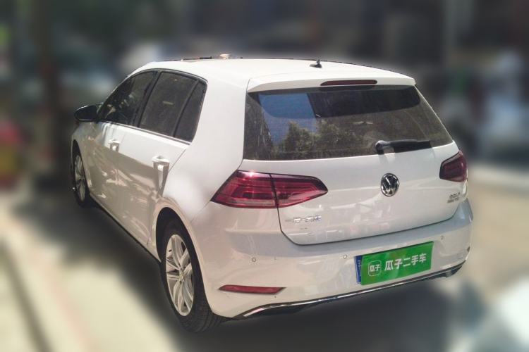 Used Volkswagen Golf 2019 280TSI DSG Comfort Version China V Standard Rear Left 45 Deg