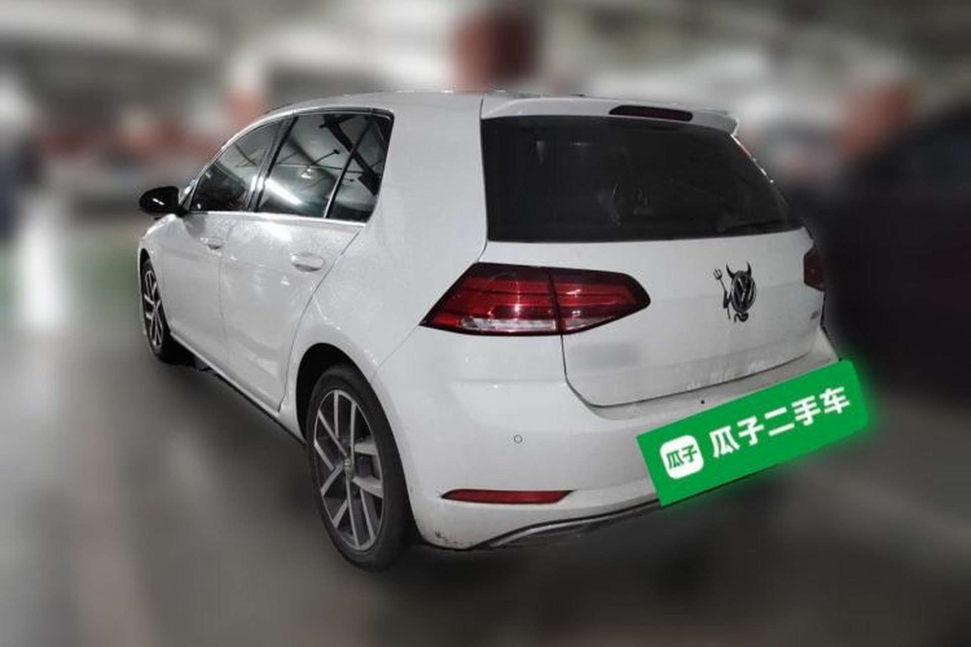 Used Volkswagen Golf 2019 280TSI DSG Comfort Version China VI Standard Rear Left 45 Deg