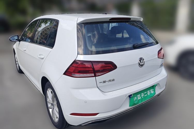 Used Volkswagen Golf 2019 280TSI DSG Comfort Version China VI Standard Rear Left 45 Deg