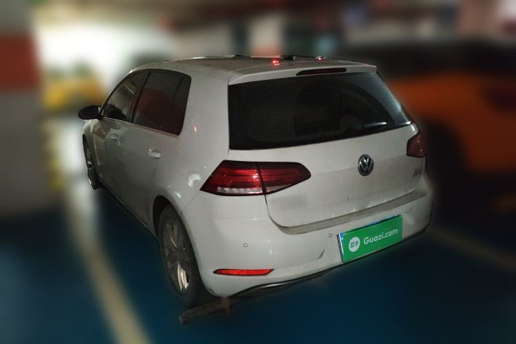 Used Volkswagen Golf 2019 280TSI DSG Comfort Version China VI Standard Rear Left 45 Deg