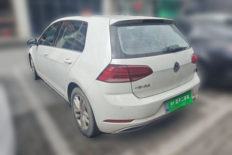 Used Volkswagen Golf 2019 200TSI DSG Comfort Version China VI Standard Rear Left 45 Deg