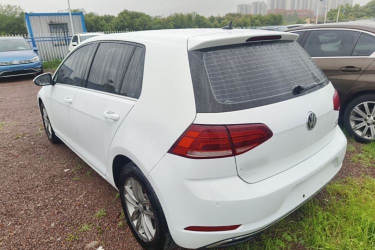Used Volkswagen Golf 2019 280TSI DSG Comfort Version China VI Standard Rear Left 45 Deg