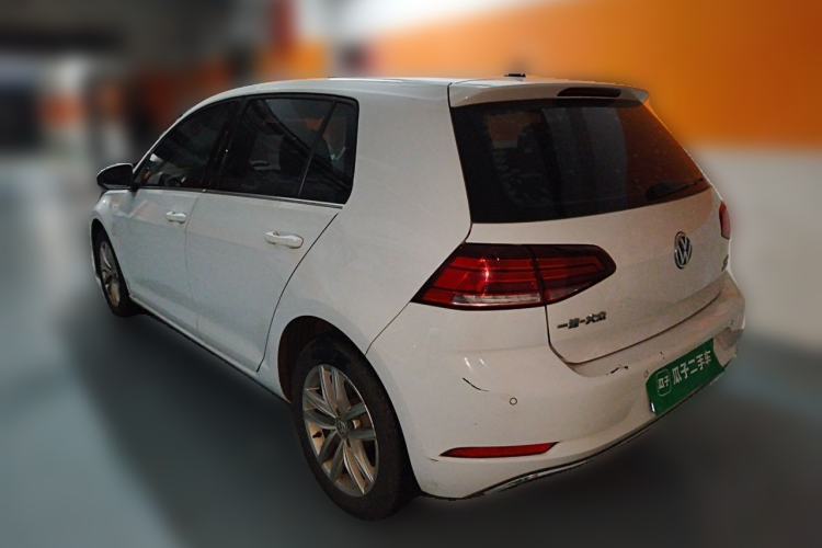 Used Volkswagen Golf 2019 200TSI DSG Comfort & Ambition Edition China VI Standard Rear Left 45 Deg