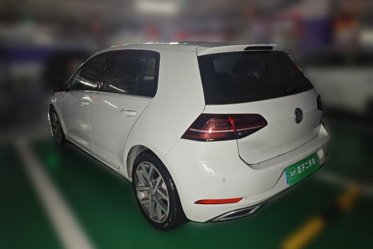 Used Volkswagen Golf 2019 280TSI DSG Luxury Version China VI Standard Rear Left 45 Deg