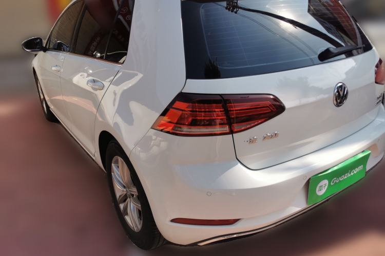 Used Volkswagen Golf 2019 280TSI DSG Comfort Version China VI Standard Rear Left 45 Deg
