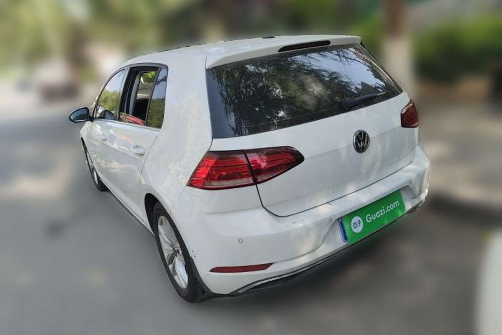 Used Volkswagen Golf 2019 280TSI DSG Comfort Version China VI Standard Rear Left 45 Deg