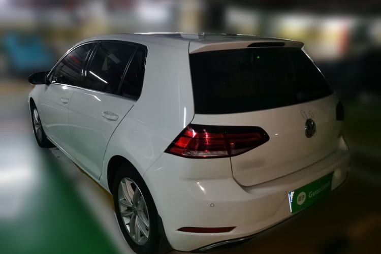 Used Volkswagen Golf 2019 280TSI DSG Comfort Version China VI Standard Rear Left 45 Deg