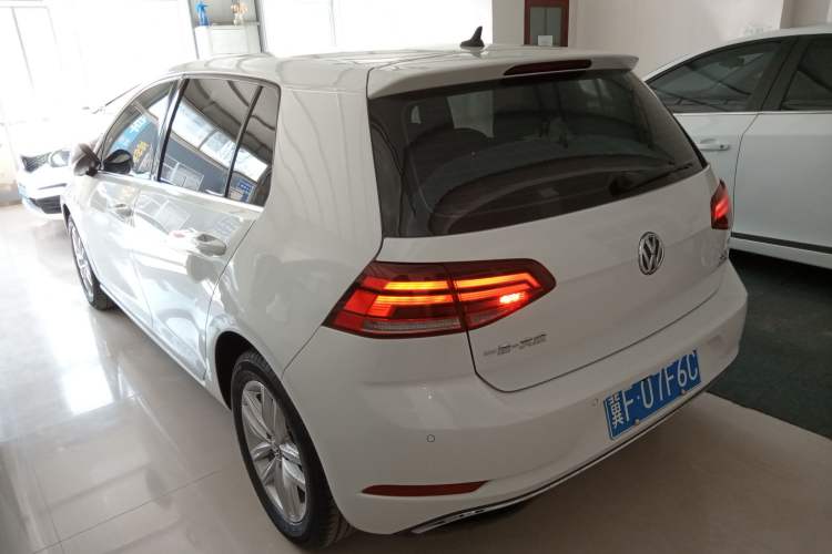Used Volkswagen Golf 2019 280TSI DSG Comfort Version China V Standard Rear Left 45 Deg