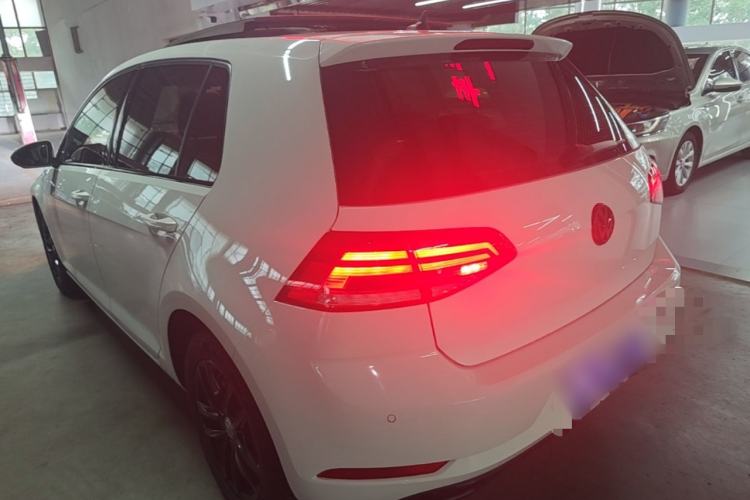 Used Volkswagen Golf 2019 280TSI DSG Comfort Version China VI Standard Rear Left 45 Deg