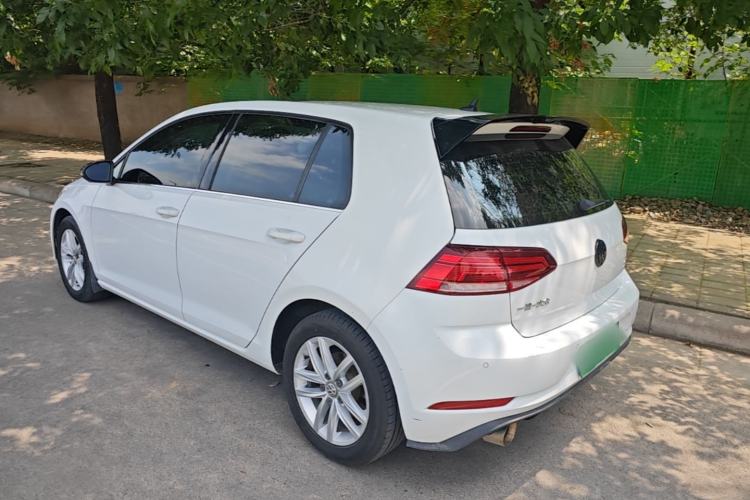 Used Volkswagen Golf 2019 280TSI DSG Comfort Version China VI Standard Rear Left 45 Deg