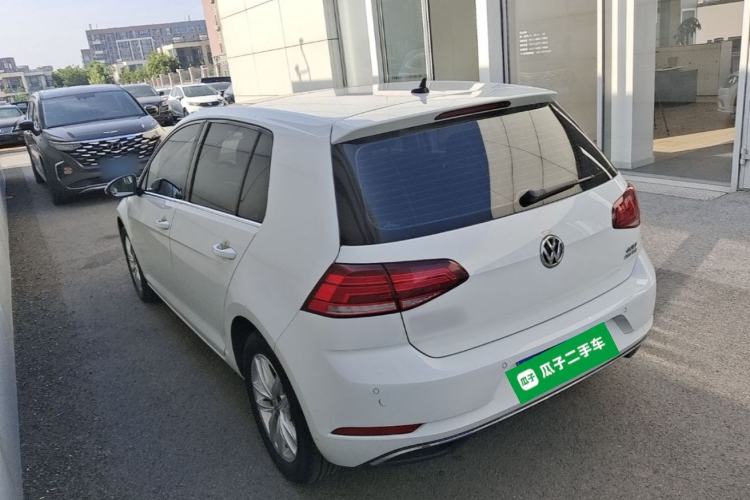 Used Volkswagen Golf 2019 280TSI DSG Comfort Version China V Standard Rear Left 45 Deg