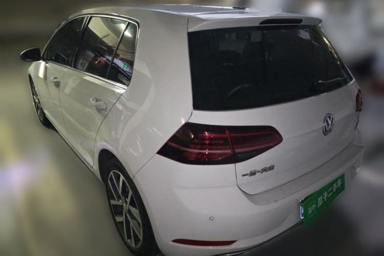Used Volkswagen Golf 2019 280TSI DSG Luxury Version China VI Standard Rear Left 45 Deg