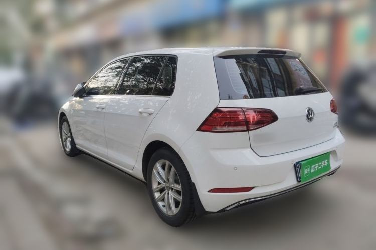 Used Volkswagen Golf 2019 280TSI DSG Comfort Version China VI Standard Rear Left 45 Deg