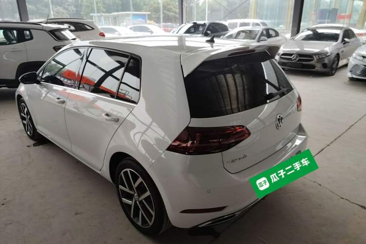 Used Volkswagen Golf 2019 280TSI DSG Luxury Version China V Standard Rear Left 45 Deg