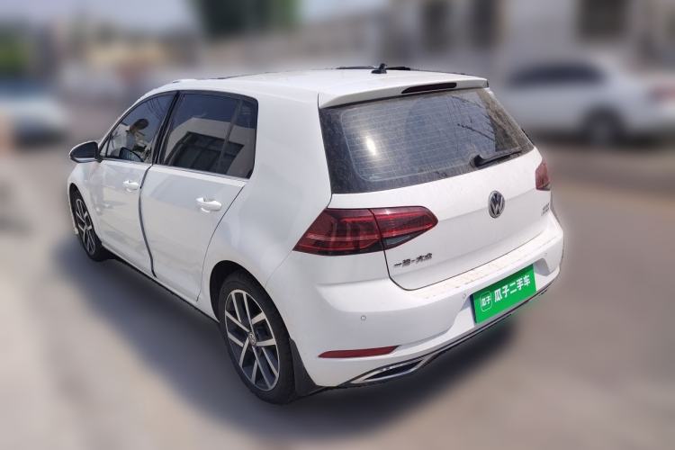 Used Volkswagen Golf 2019 280TSI DSG Luxury Version China VI Standard Rear Left 45 Deg