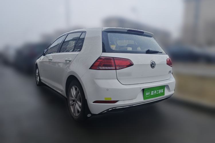 Used Volkswagen Golf 2019 280TSI DSG Comfort Version China VI Standard Rear Left 45 Deg