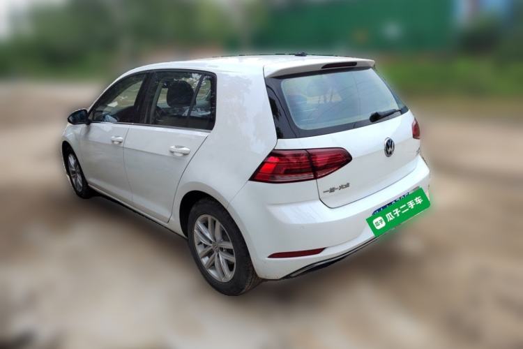 Used Volkswagen Golf 2019 280TSI DSG Comfort Version China V Standard Rear Left 45 Deg