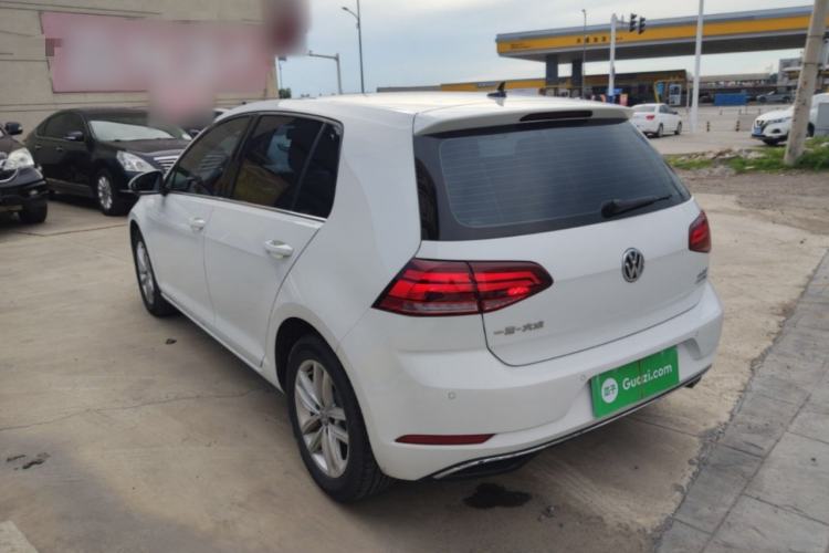 Used Volkswagen Golf 2019 280TSI DSG Comfort Version China VI Standard Rear Left 45 Deg