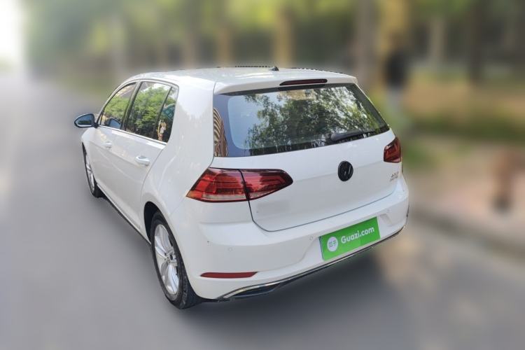 Used Volkswagen Golf 2019 280TSI DSG Comfort Version China VI Standard Rear Left 45 Deg