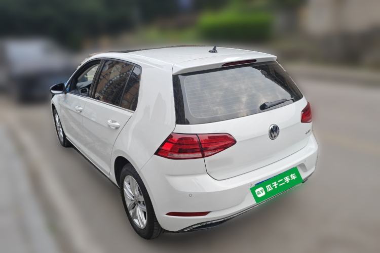 Used Volkswagen Golf 2019 1.6L Automatic Comfort Model China V Standard Rear Left 45 Deg