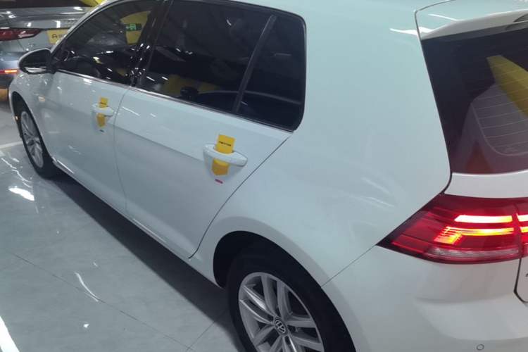 Used Volkswagen Golf 2019 1.6L Automatic Comfort Model China V Standard Rear Left 45 Deg