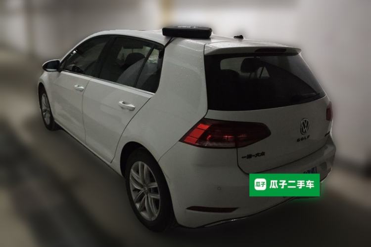 Used Volkswagen Golf 2019 200TSI DSG Comfort Version China VI Standard Rear Left 45 Deg