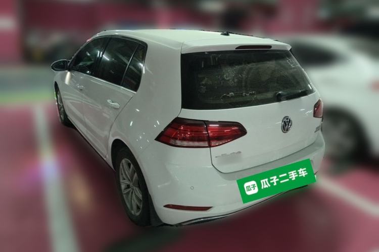 Used Volkswagen Golf 2019 280TSI DSG Comfort Version China V Standard Rear Left 45 Deg