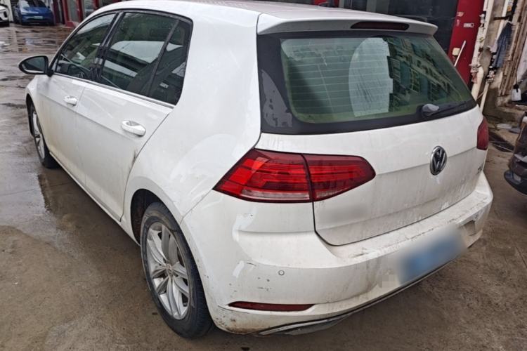 Used Volkswagen Golf 2019 280TSI DSG Comfort Version China VI Standard Rear Left 45 Deg
