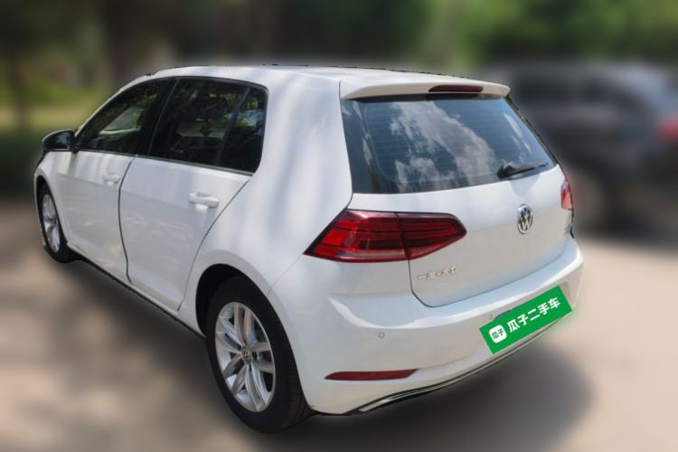 Used Volkswagen Golf 2019 280TSI DSG Comfort Version China VI Standard Rear Left 45 Deg