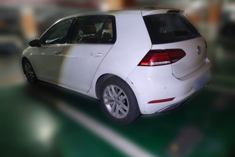Used Volkswagen Golf 2019 200TSI DSG Comfort Version China VI Standard Rear Left 45 Deg