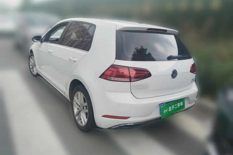 Used Volkswagen Golf 2019 280TSI DSG Comfort Version China VI Standard Rear Left 45 Deg