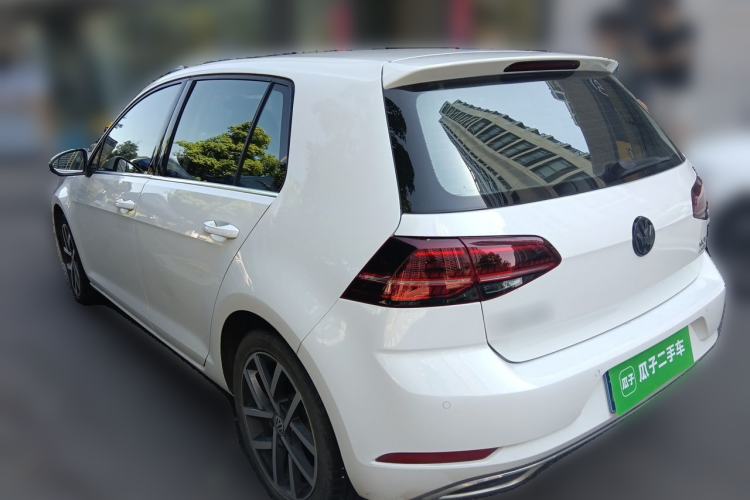 Used Volkswagen Golf 2019 280TSI DSG Luxury Version China VI Standard Rear Left 45 Deg