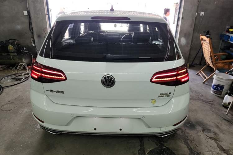 Used Volkswagen Golf 2019 280TSI DSG Luxury Version China VI Standard Rear