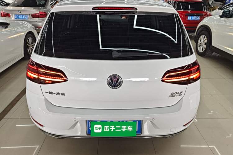 Used Volkswagen Golf 2019 280TSI DSG Luxury Version China VI Standard Rear