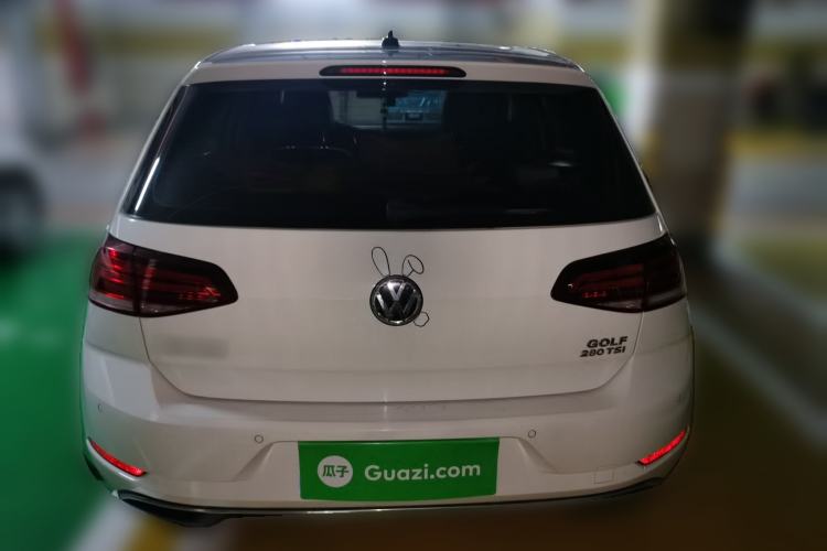 Used Volkswagen Golf 2019 280TSI DSG Comfort Version China VI Standard Rear