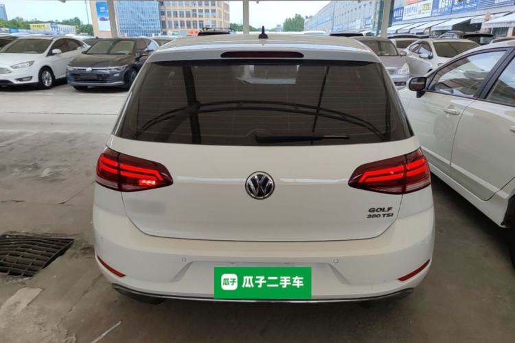 Used Volkswagen Golf 2019 280TSI DSG Comfort Version China VI Standard Rear