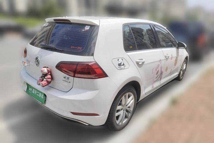Used Volkswagen Golf 2019 1.6L Automatic Comfort Model China V Standard Rear Right 45 Deg