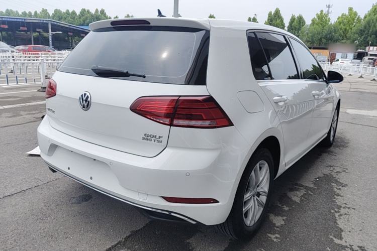Used Volkswagen Golf 2019 280TSI DSG Comfort Version China V Standard Rear Right 45 Deg