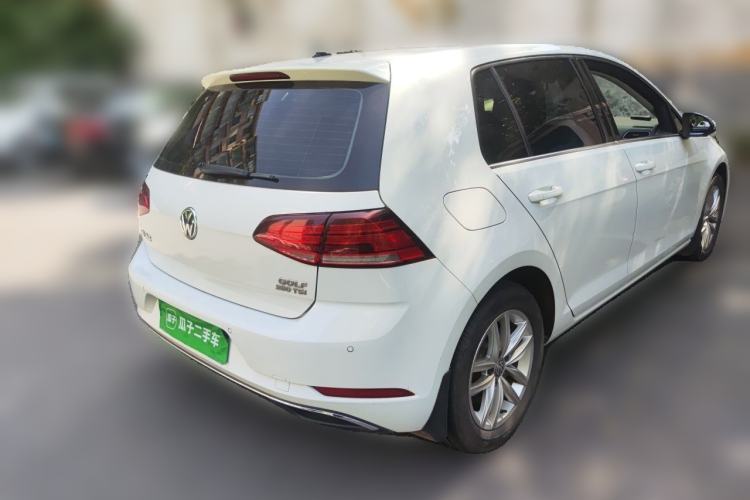 Used Volkswagen Golf 2019 280TSI DSG Comfort Version China VI Standard Rear Right 45 Deg