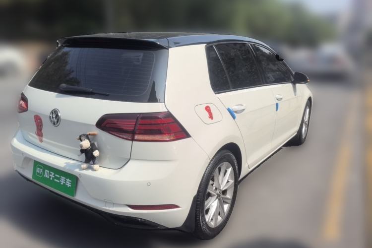 Used Volkswagen Golf 2019 280TSI DSG Comfort Version China VI Standard Rear Right 45 Deg