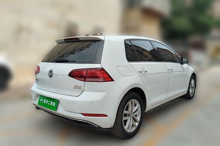 Used Volkswagen Golf 2019 280TSI DSG Comfort Version China VI Standard Rear Right 45 Deg